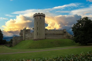 A photo of warwick castle fort