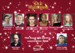 Cast photos for Dick Whittington Pantomime